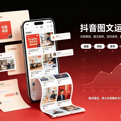 惠民抖音图文代运营服务